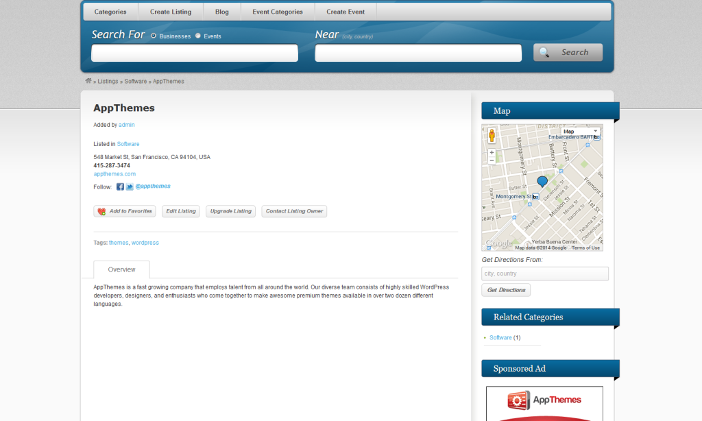 Listing - after