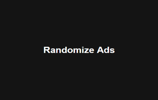 Random Ads Main