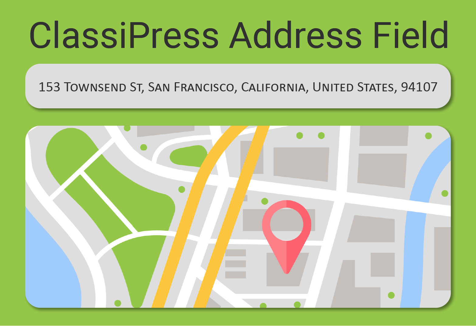 ClassiPress address field